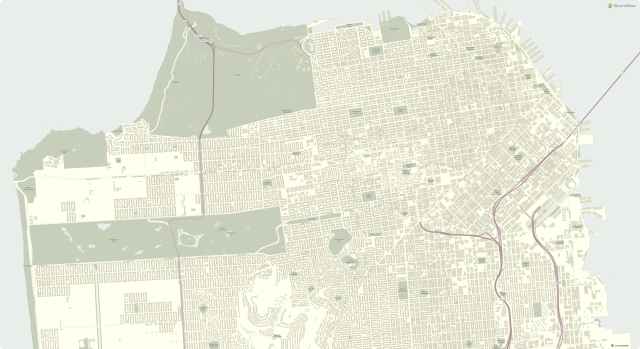 'San Francisco base map' by Gretchen Peterson