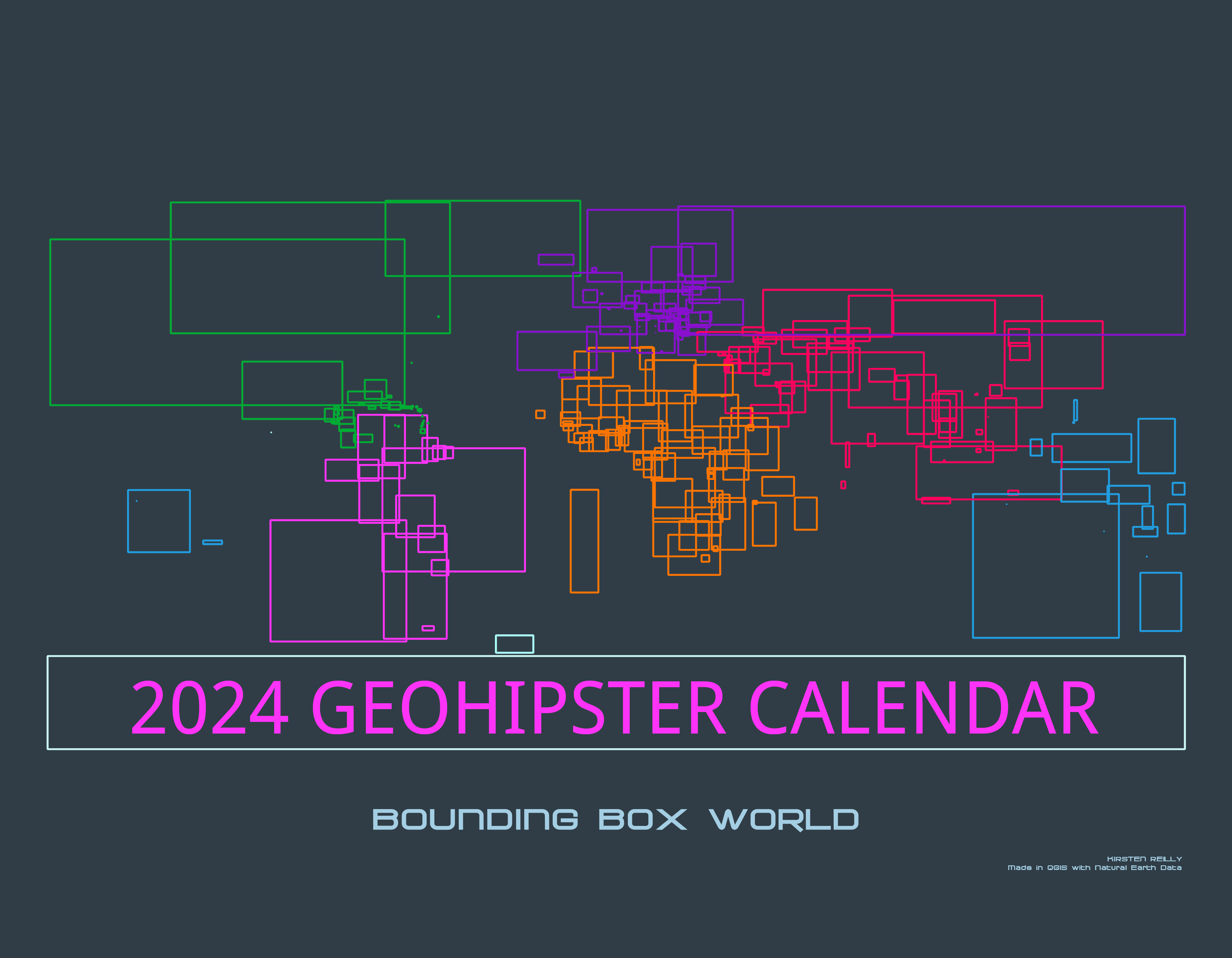 2024 Geohipster Calendar