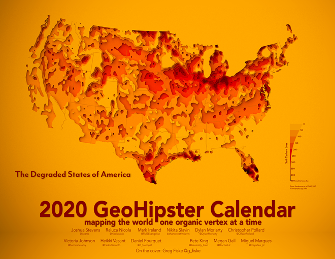 2020 GeoHipster Calendar